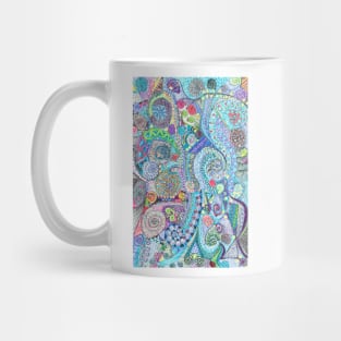 Spirals and swirls Mug